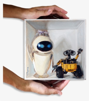 Eve And Wall-e Happily Ever After - Creative Arts