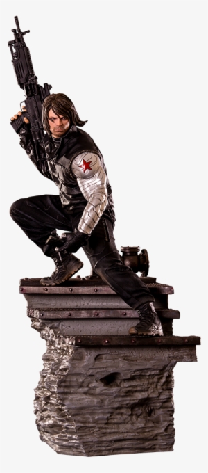 Marvel Captain America Civil War Winter Soldier Statue - Winter Soldier Iron Studios