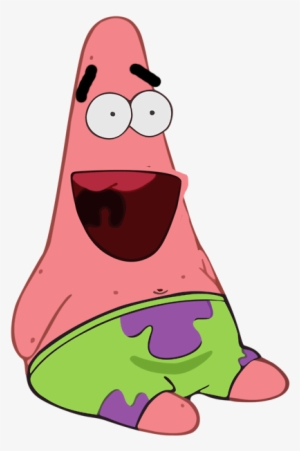 Patrick Star Pink Facial Expression Nose Clip Art Smile - Patrick Star