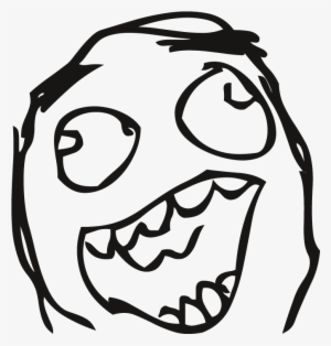 Rage comic Trollface Anger Internet meme, meme transparent background PNG  clipart