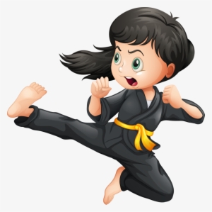 Mom Clipart Karate - Brave Girl