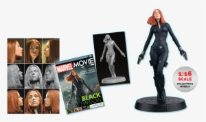 Together They Build Into The Ultimate Collection Of - Marvel: Movie Figure Collection #2 Black Widow