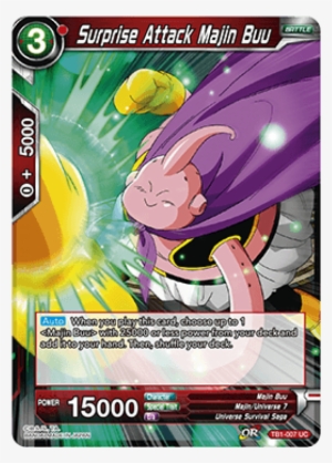 Majin Buu Dbs Tcg
