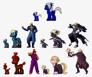 Ralord, Goenitz, Gouki, Igniz, King Of Fighters, Melty - King Of Fighters Mlp