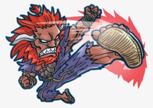Akuma Sfv Oni Kick - Oni