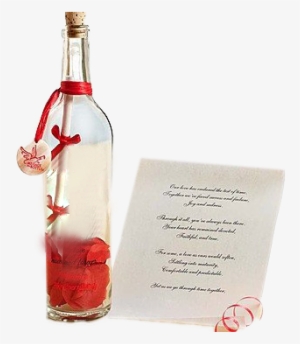 Message In A Bottle - Personalized Message In A Bottle Anniversary - Gifts
