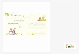 Peter Rabbit Record Book And Keepsake Box