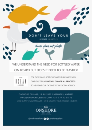 The Plastic Bottle Footprint In The Superyacht Industry - Flyer