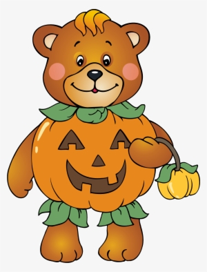 Pumpkin Clipart Character - Happy Pumpkin Clip Art