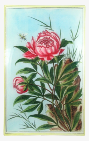 Collection Name - Designers Guild John Derian Peony Rectangular Plate