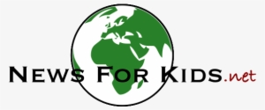 News For Kids Logo - World Map