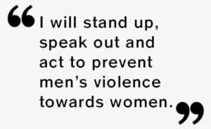 White Ribbon Pledge 'to Stand Up, Speak Out And Act - Quotes About Being Cool