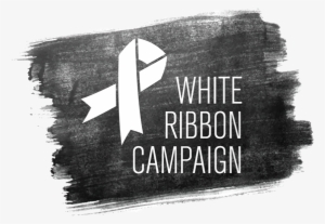 Stand And Handing Out Eumm Informational Material For - White Ribbon Campaign Transparent