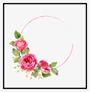 Ideas Of Flowers Beautiful For Garden - Watercolor Flower Corner Png