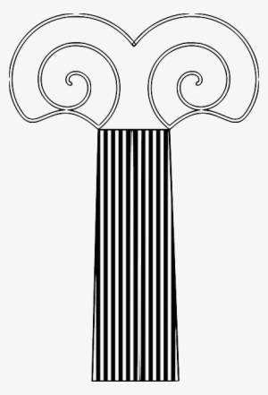 Outline, Column, Decorative, Architecture, Pillars - Clip Art
