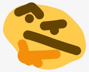 I Saw God In The Parking Lot Today - Discord Thinking Emoji