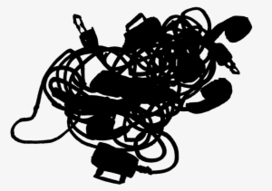 Tangled Cords - Illustration