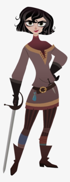 Cassandra - Cassandra Tangled The Series Cardboard Cutout Standup