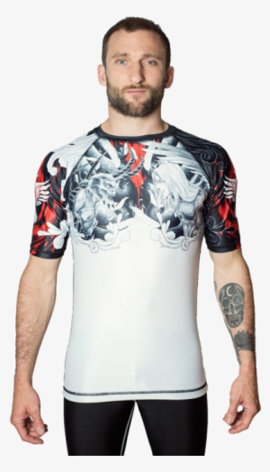 Heaven And Hell - Raven Heaven And Hell Grappling Rashguard