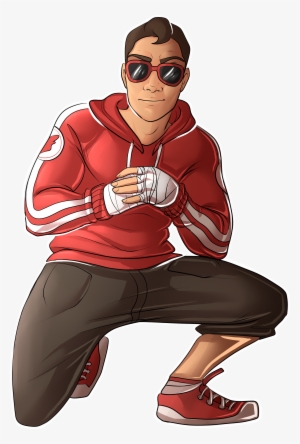 Drew This For My Friend, Danny, On Steam - Tf2 Scout Weight Room Warmer