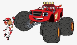 Blaze Blaze Blaze Cute Blaze A - Blaze And The Monster Machines Clipart