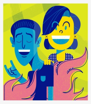 Jeff And Ellen • - Illustration