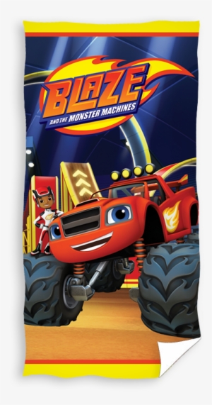 Blaze And The Monster Machines - Tiptrade Osuška Master Machines Blaze, 70 X 140 Cm