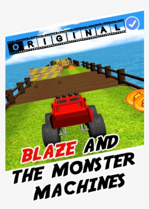 Blaze Monster Machine Free 3d Car Caring Rush - Кин Дза Дза Дза