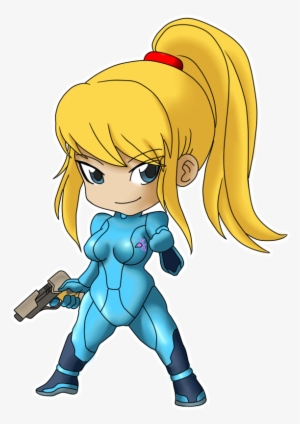 Chibi Zero Suit Samus By Vejit - Zero Suit Samus Chibi