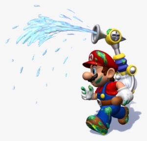 Fludd Spray Mario Sunshine - Mario Sunshine Png