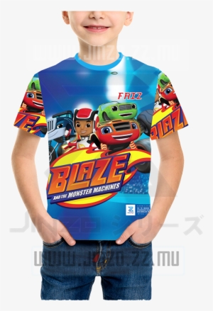 Katalog Jinzo Kids Blaze 1 Kaos Anak Blaze Monster
