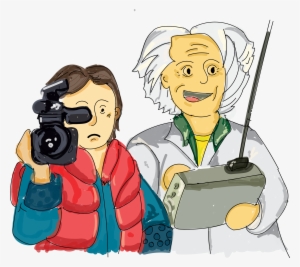A Look Back At Back To The Future - Cartoon