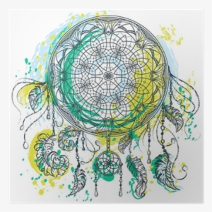 Dream Catcher With Ornament - Art