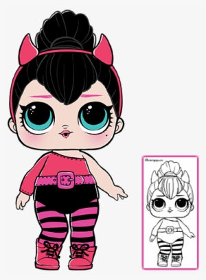 Lol Surprise Doll Coloring Pages Page 9 Color Your - Lol Surprise Serie 2