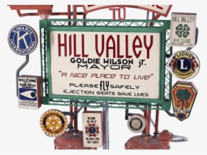 Back To The Future Clipart Future Sign - Volver Al Futuro Hill Valley 2015