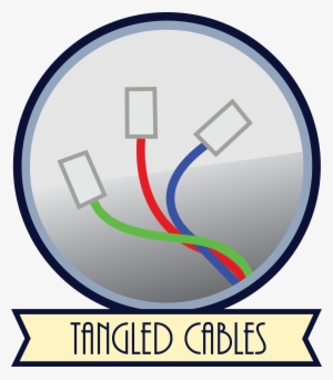Tangled Cables Podcast Logo - Tangled