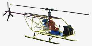 Homemade One-man Helicopter - Home Made Helicopter Png Hd