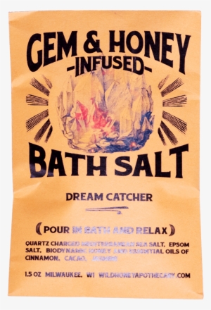 Dream Catcher Bath Salt - Gem Honey Bath Salts Luna