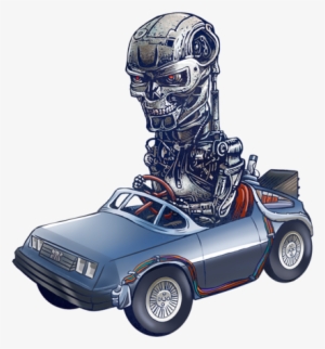 I'll Be Back To The Future - Model Car