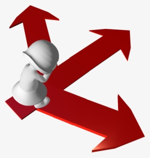 3d Women Arrow 01 - Toma De Decision Png