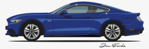 Ford Mustang Gt Png Clipart - Mustang Svt Cobra R Vector