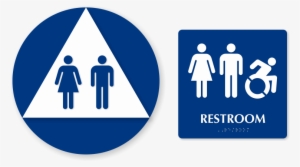 Accessible Restroom Signs - Accessibility California Family Restroom Sign