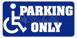 Handicap Parking Only Aluminum Sign - Nfl New England Patriots Plastic Parking Signs