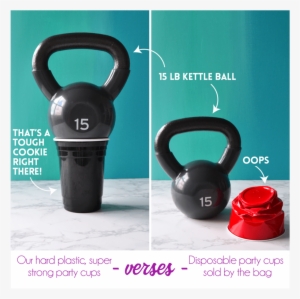 Our Hard Plastic Cup Versus Disposable Solo Cup