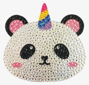Picture Of Pandacorn Rhinestone Decals - Decal
