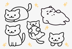 28 Collection Of Neko Atsume Cat Drawing - Neko Atsume Cat Drawing