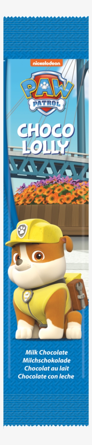 Paw Patrol Choco Lolly Rubble