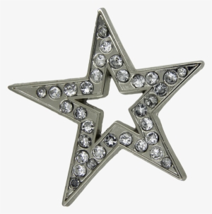 Star Pin, Rhinestone