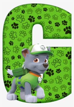 *✿**✿*g*✿**✿*de Alfabeto Decorativo - Paw Patrol Alphabet Letters