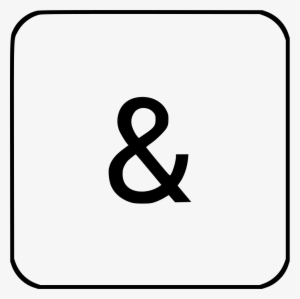 Ampersand Virtual Keyboard Sign Logic Element Comments - Ansco And Associates Logo